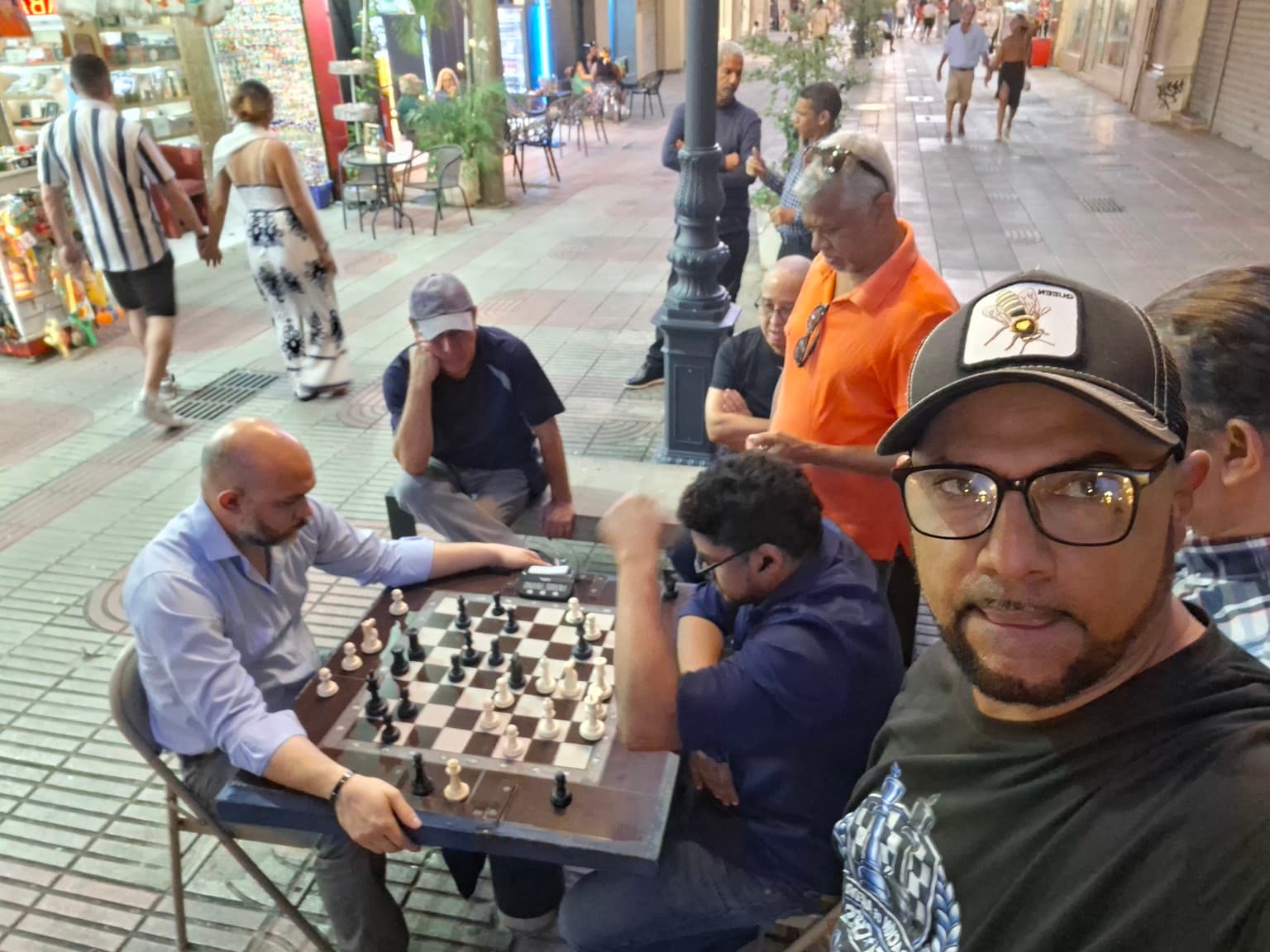Visita a la Liga de Ajedrez de El Conde, Santo Domingo