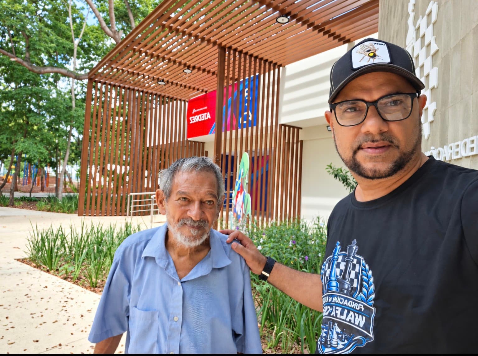 Compartiendo con el legendario Rafael Rodríguez (Tal)