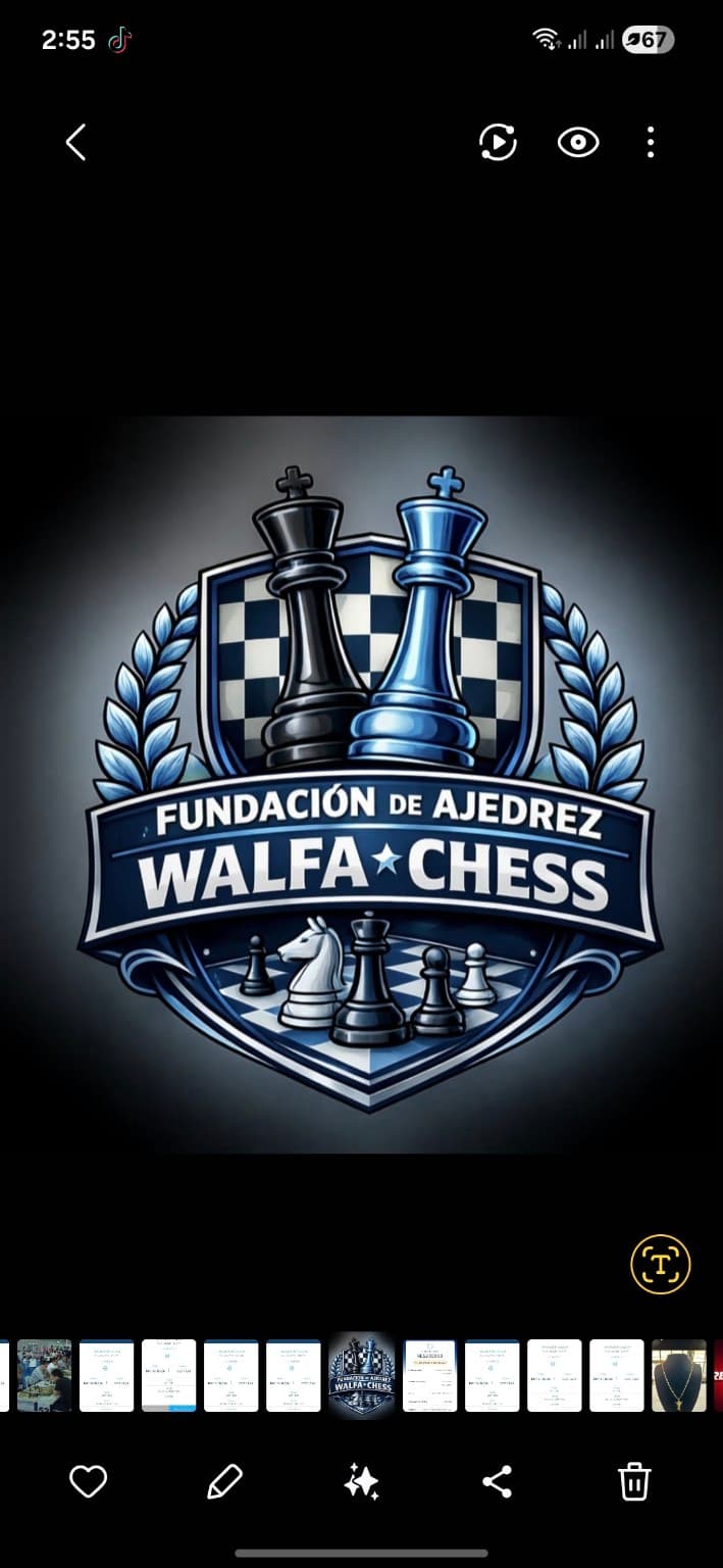 WALFA-CHESS Apoya Torneo Blitz a celebrarse este Domingo 18 de Octubre en la Academia Strong Chess