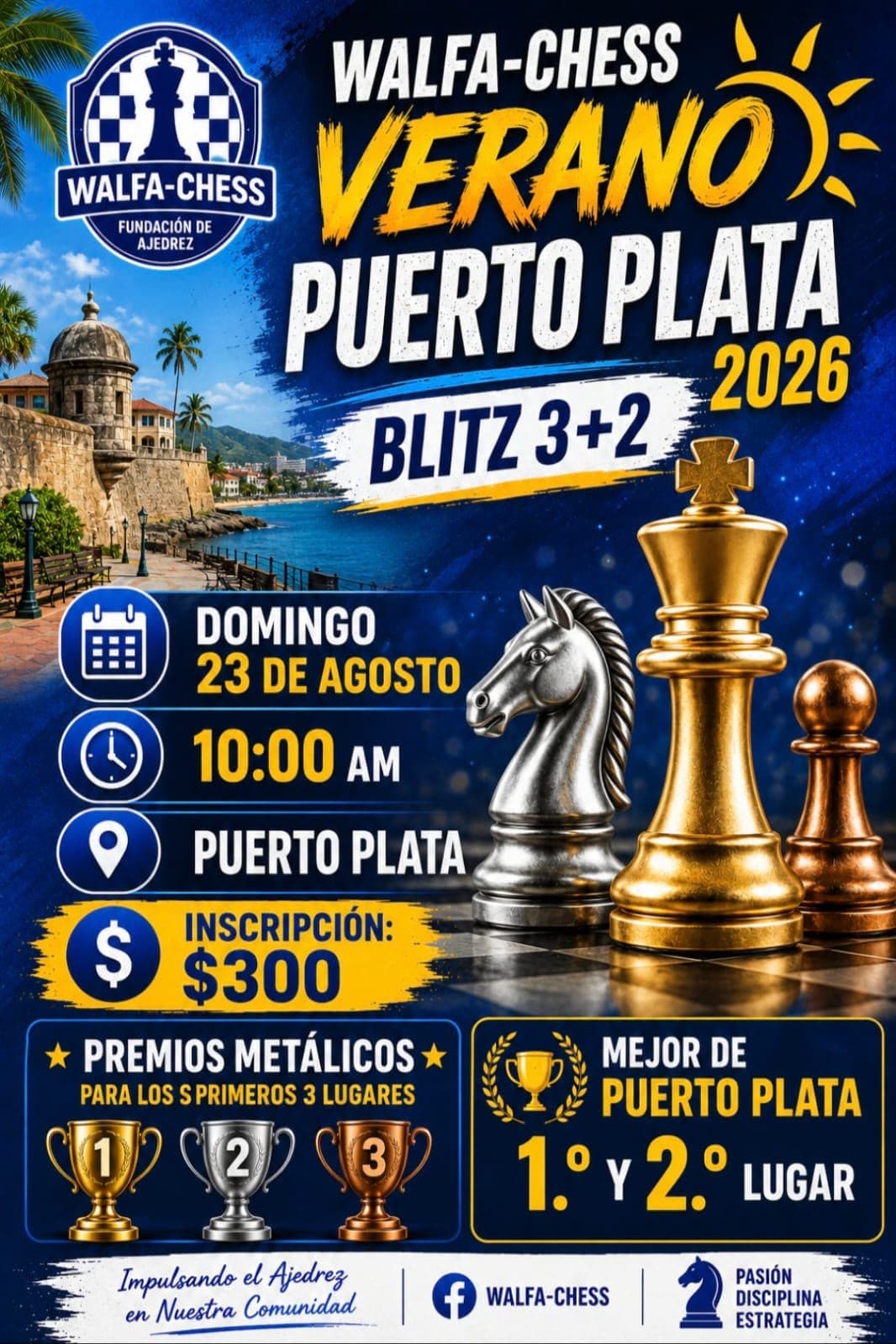 WALFA-CHESS VERANO PUERTO PLATA 2026