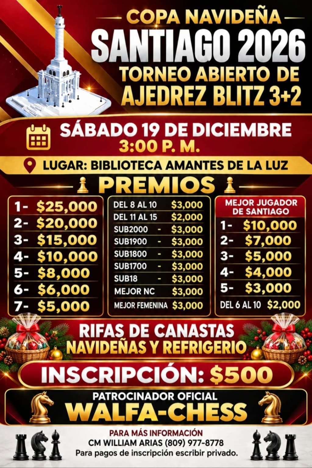 Copa Navideña Santiago 2026